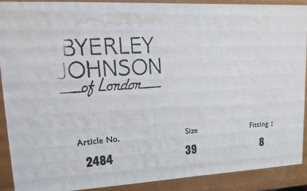 Фирменный сапог BYERLEY JOHNSON of London (из Англии)