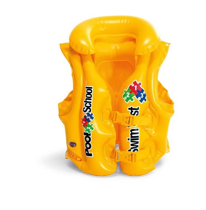 Детска надуваема жилетка Deluxe Pool School INTEX 58660