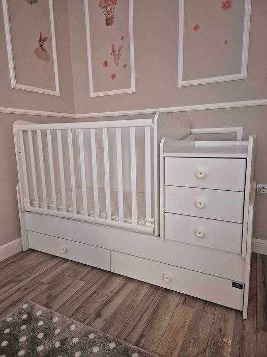 Трансформиращо се бебешко легло-кошара Lorelli  Maxi Plus 70/160