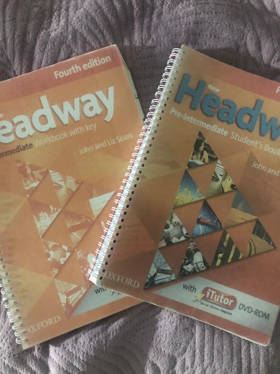 Headway, pre-intermediate students book, workbook: 4 700 тг. - Книги /  журналы Каскелен на Olx