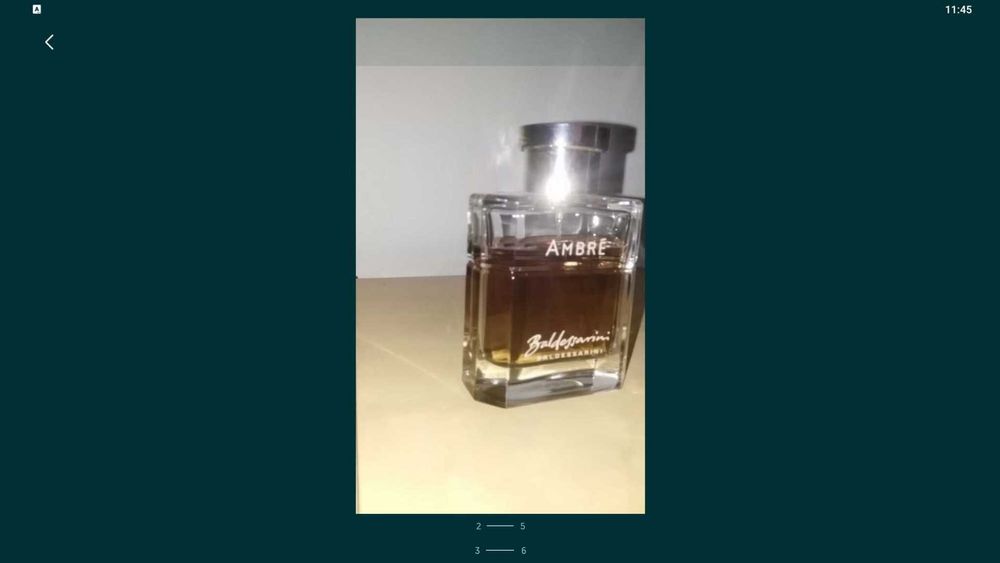 Parfum Barbati Baldessarini Ambre EDT 90ml produs 2014 batch code 4035