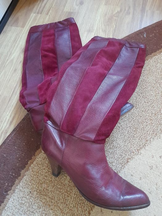 Cizme piele visinii nr 36 Jerick Pomans