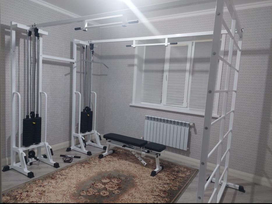 Продам тренажеры кросовер, лесница, скамья. 530 000₸
