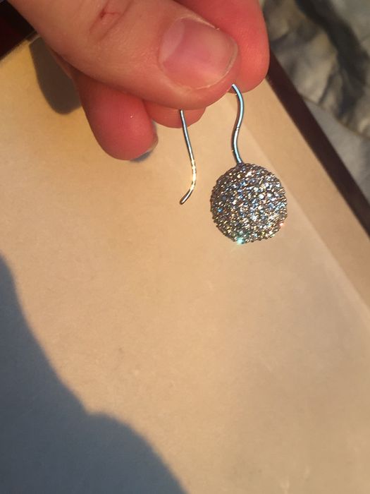 Шикарные серьги шары