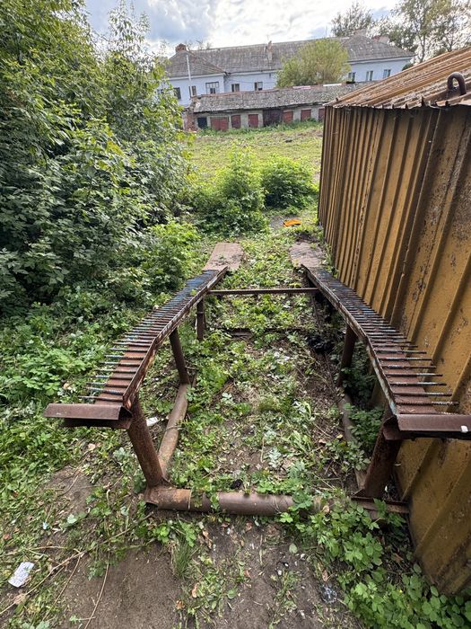 Эстакада железная