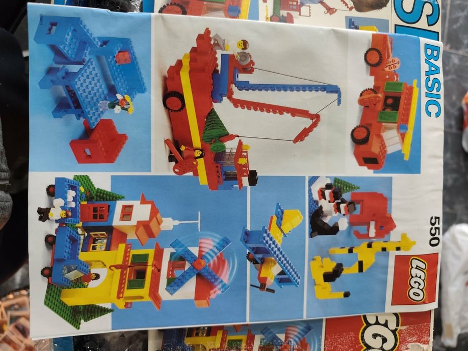 Лего 550 lego basic 1985 г