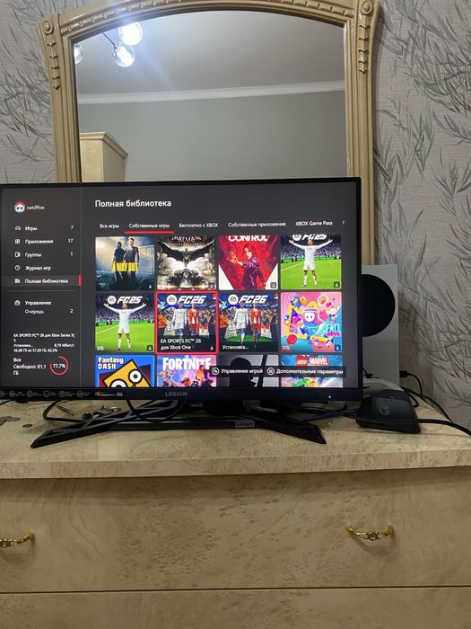 Xbox series s с двумя джостиками