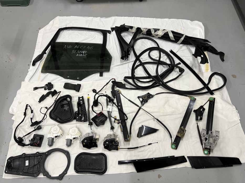 Audi A6 c7 4g, macara motor broasca geam fata usa buton maner