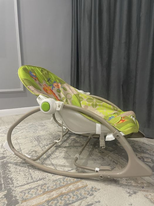 Детский шезлонг-качалка