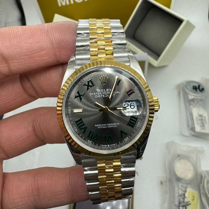 rolex datejust 36/41mm двуцветен
