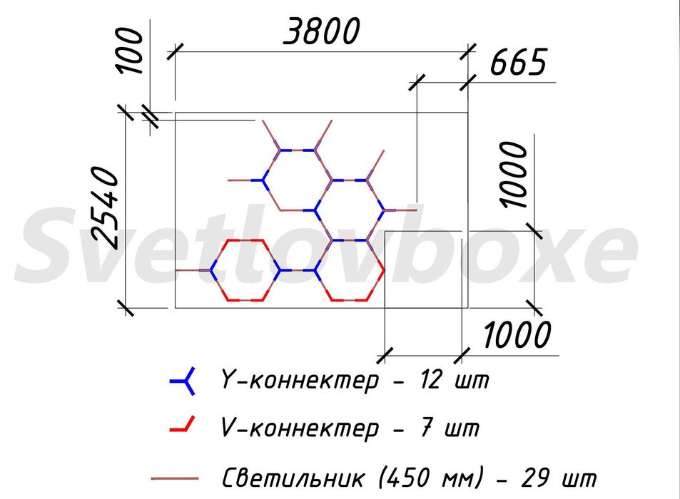 Настенное освещение в детейлинг