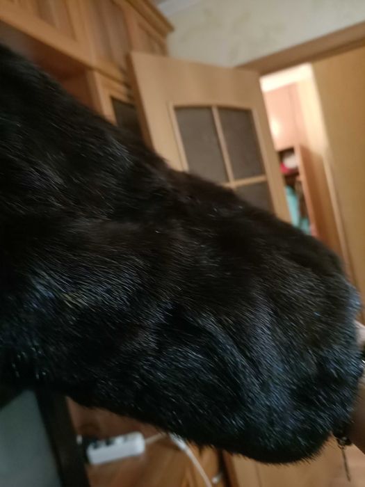 Шуба норковая.Кусочками.