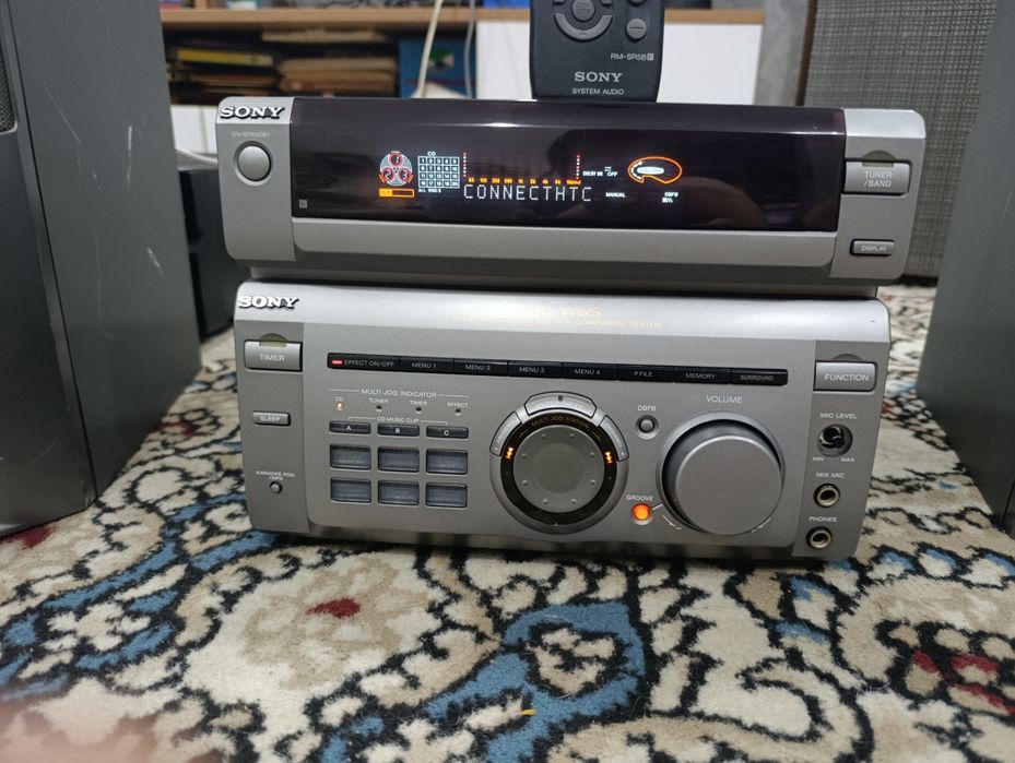 Музыкальный центр Sony  mnc w-55 блютуз  встроенный