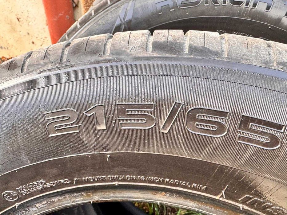 4 buc. Nokian 215/65 R16 WETPROOF - aproape noi