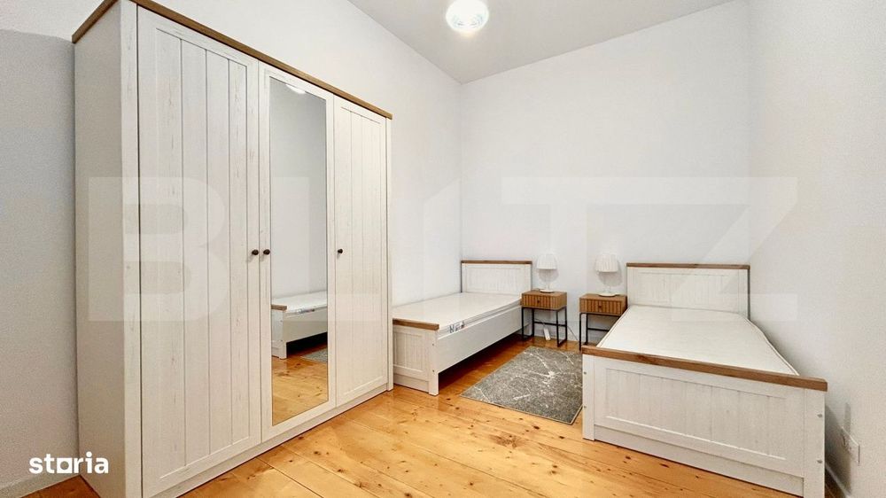 Apartament de inchiriat, 3 camere, 56 mp - Ultracentral