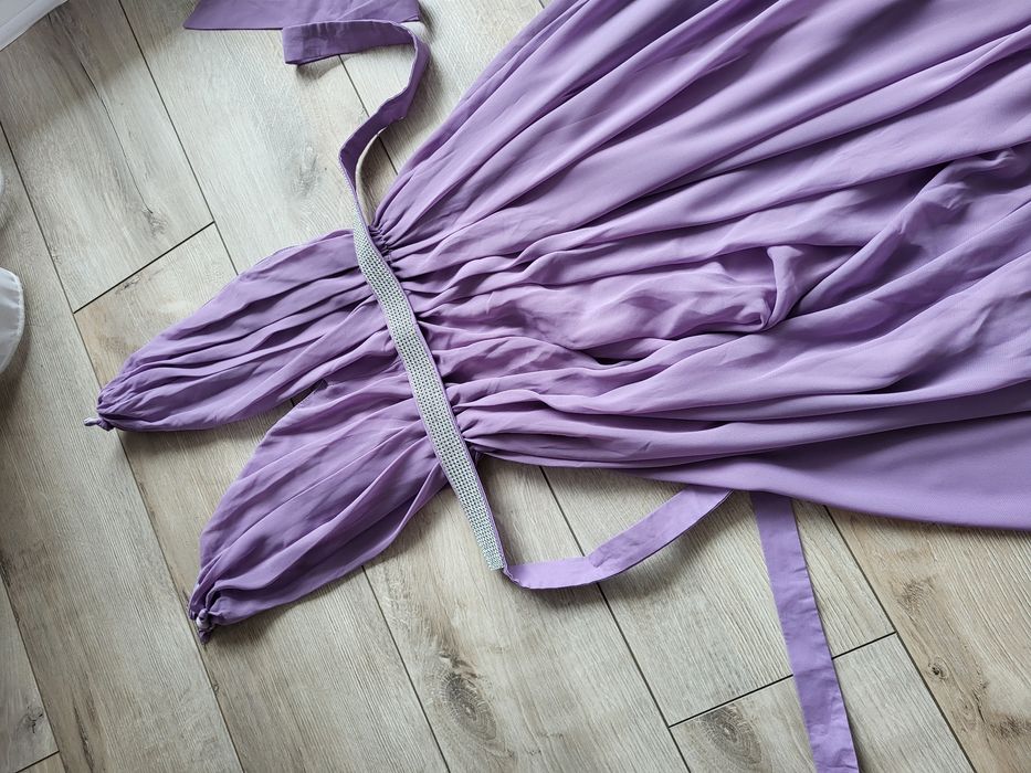 Rochie violet de ocazie