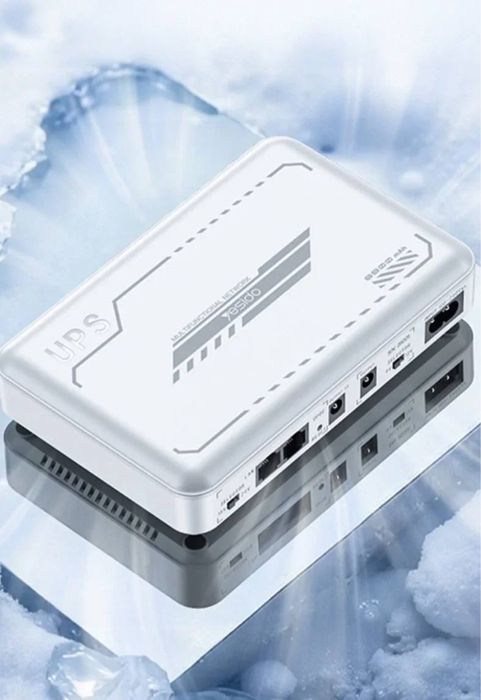 Мини UPS Yesido YP74E для Wi-Fi роутера модема и камер видеонаблюдения