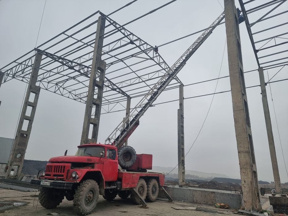 Автовышка вездеход.