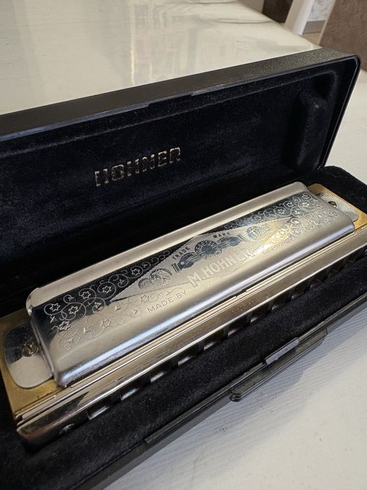 Hohner Chromonica 48 Gold – 270/48 C – Harmonică cromatică vintage