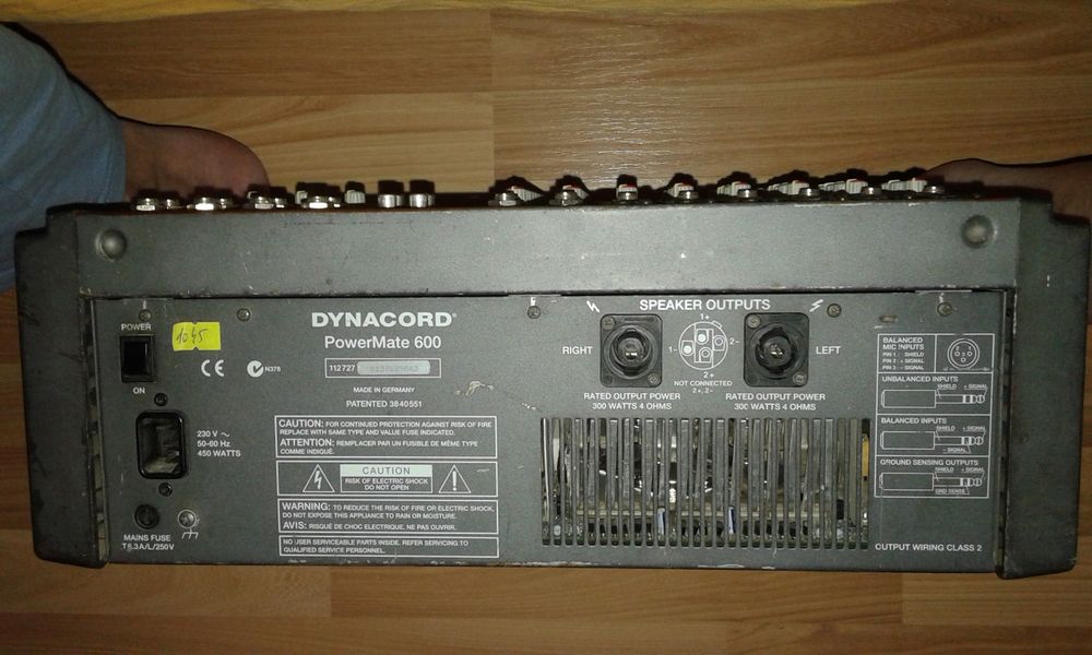 Dynacord pm 600 amplificat
