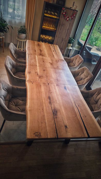 Masa din lemn de stejar pe comanda