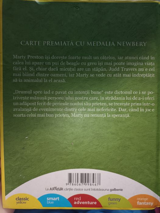 Shiloh- Carte copii si adolescenti-Premiata cu medalia Bewberry