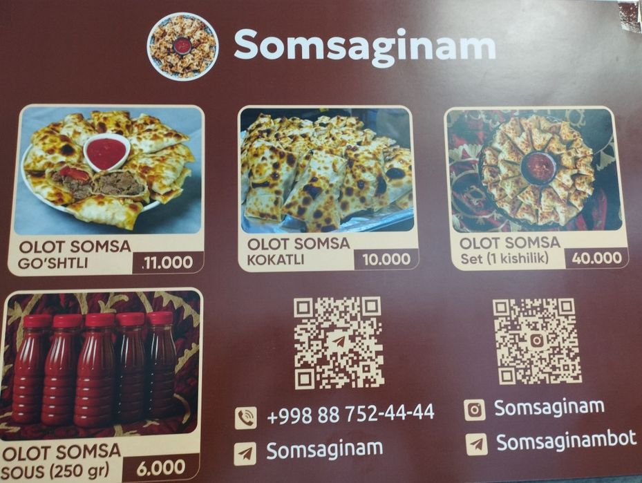 Juda mazali olot somsa