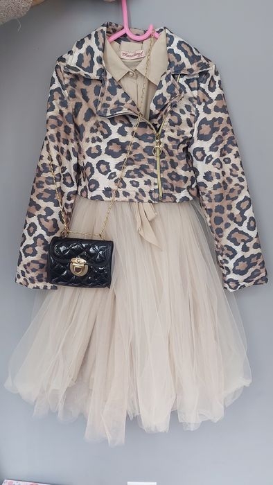 Рокля с яке и чанта 134