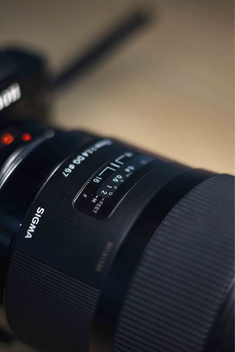 Obiectiv Sigma 35mm f1.4 montura Canon EF