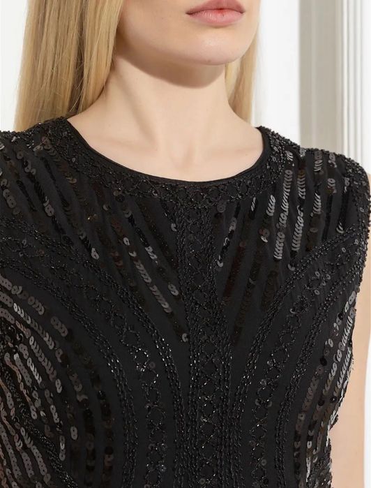 Платье с бисером на корпаратив