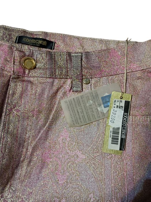 Pantaloni evazați  Roberto Cavalli , made  in Italy, mărimea M