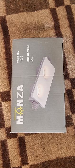 Гипсовые споты двойной Monza