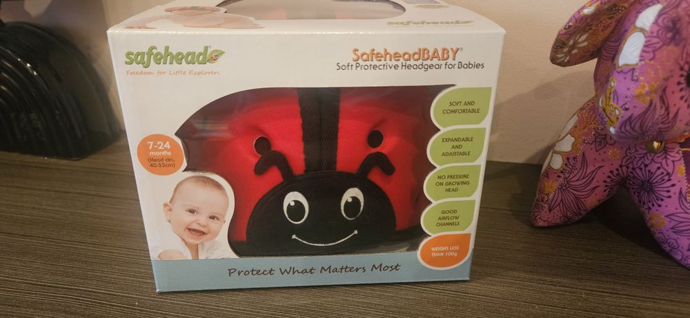 Casca de pritectie pentru bebelusi, noua