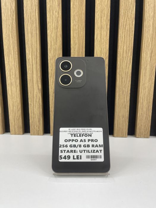Oppo A5 Pro 256Gb/8Gb Ram GARANTIE/FACTURA #54997
