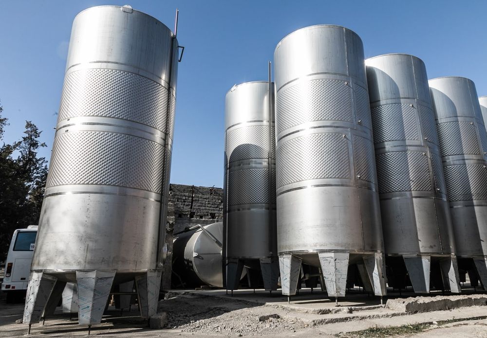 Нержавеющей емкости, силось и резервуар