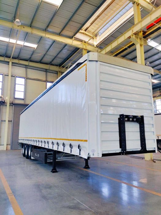 Toshkentga ikkita 13,75 m pardali yarim tirkama yetib keldi