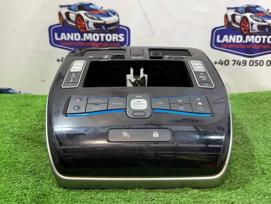 PANOU CENTRAL COMANDA CLIMA AUDIO NISSAN LEAF EM57 ELECTRIC 2016 COD OEM 682603NLOA 687513NLOA 2011-2017