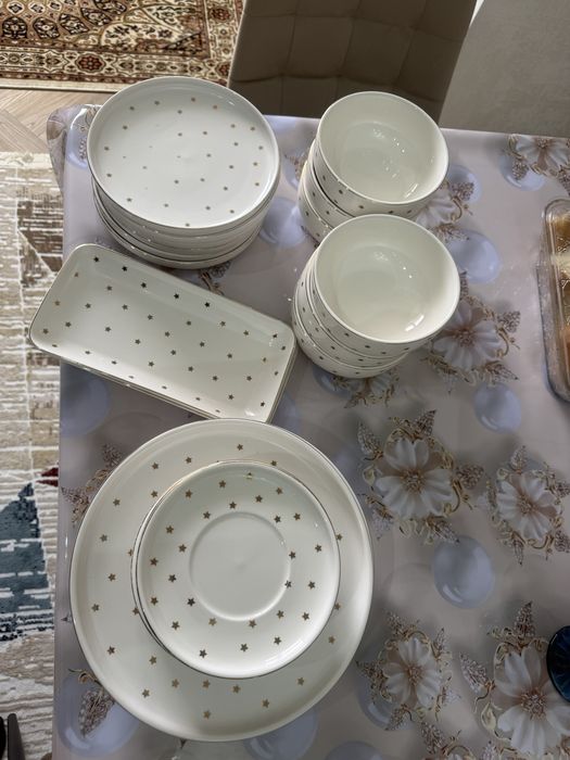 набор тарелка керамика