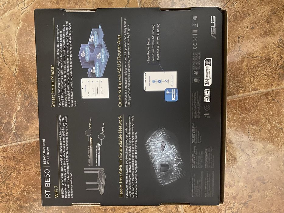 Vand router wi-fi Asus Rt-be50