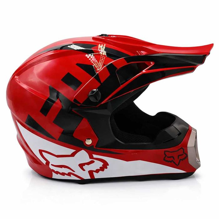 Кросова каска FOX V2, Full Face, DOT Сертификат, Размер: XL