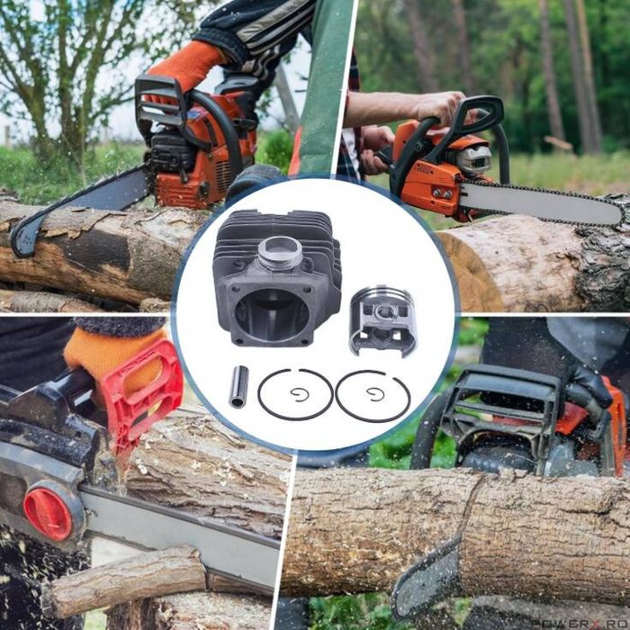 Set motor, kit cilindru pentru drujba Stihl 380, 381, 038, 52mm,