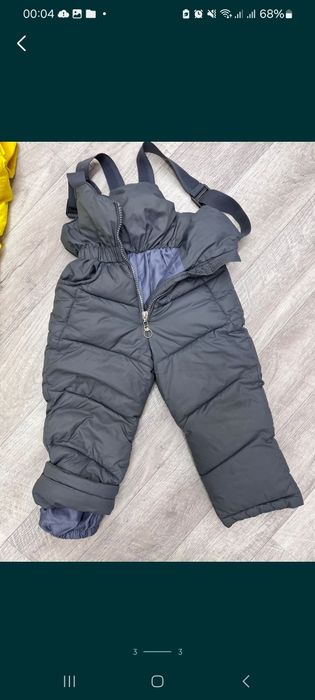 Детский зимний комбинезон