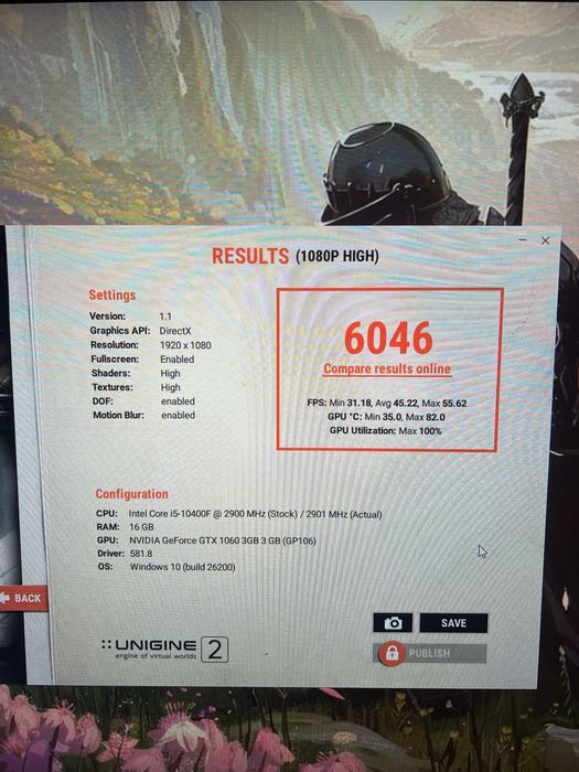 1060 3gb Gainward видеокарта