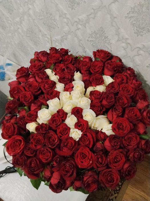 Цветы букет 125 штук