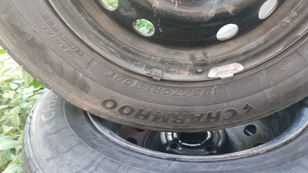 сотилади 4 дона CHARIMHOO балон 70/14/185 тайёр куя́сиз юрасиз