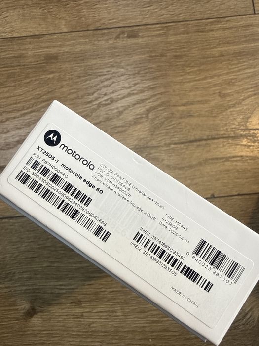 Moto edge 60 8/256gb pantone gibraltar Нов!