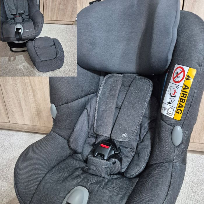 Scaun Auto Maxi-Cosi MiloFix, IsoFix, ancora bancheta, IMPECABIL, 2buc