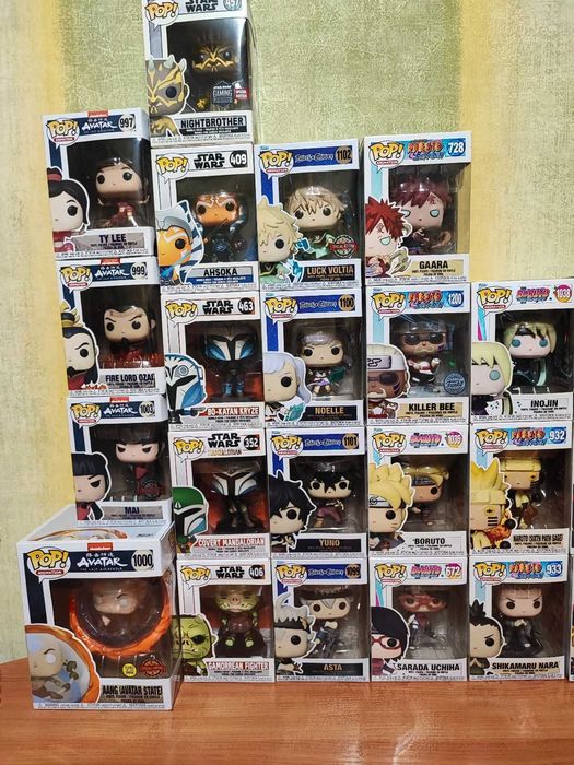 Funko Pop! колекция – Naruto, Avatar, Star Wars, Yu-Gi-Oh!