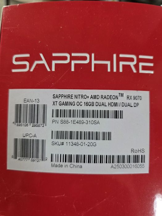 Rx 9070xt NITRO+ Ca Noua!!!