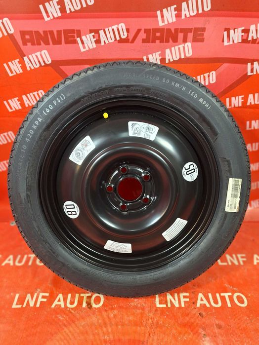 Roata Rezerva 5x108 17'' OE Peugeot 407 508 307 DS 3008 CITROEN  NOUA